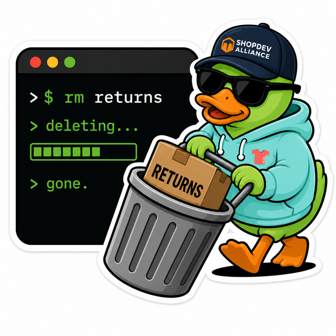 Duck Returns — the Clean Size Charts duck